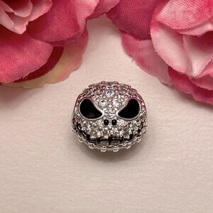 Bracelet Charm for Pandora Disney’s Jack Skellington Sterling Silver
